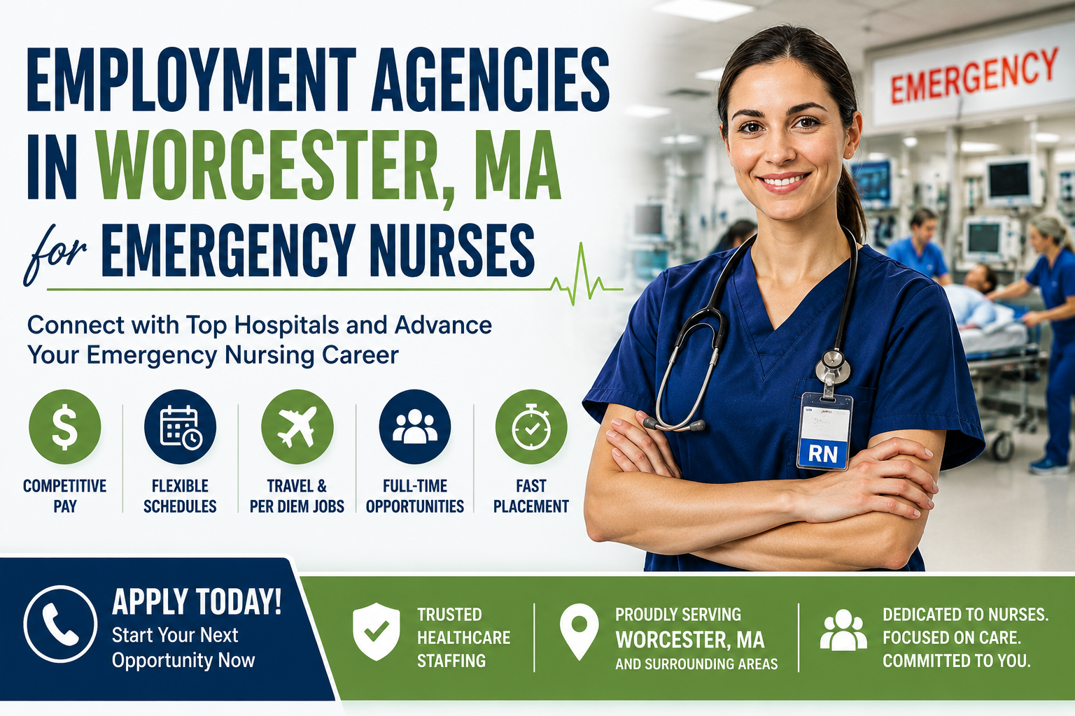  Worcester Healthcare Staffing for Emergency Nursing Careers