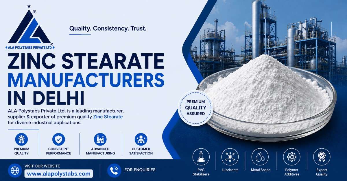  How Zinc Stearate Manufacturers Improve Production