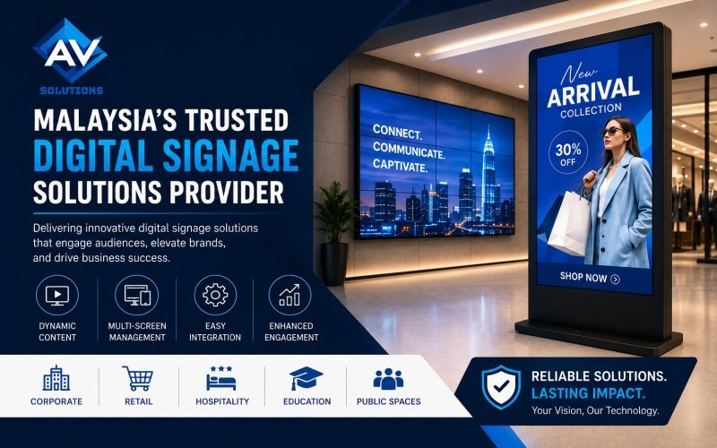  Malaysia's Trusted Digital Signage Solutions Provider