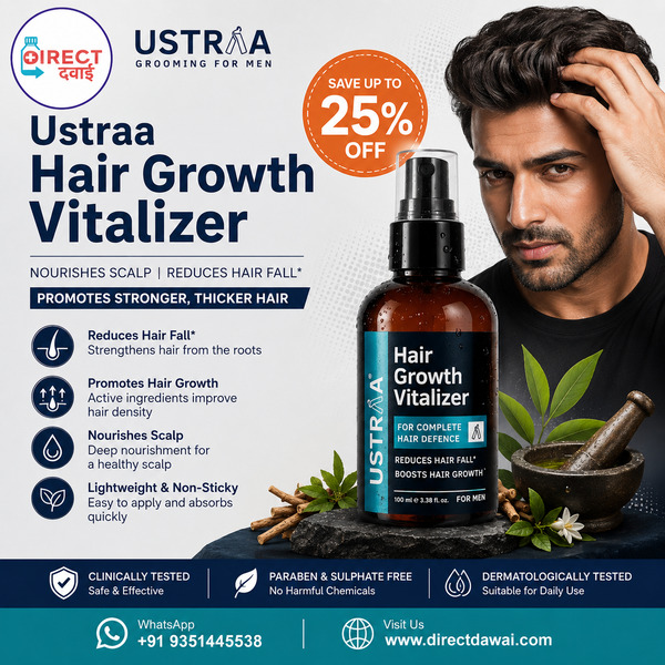  Ustraa Hair Growth Vitalizer – Save Up to 25%