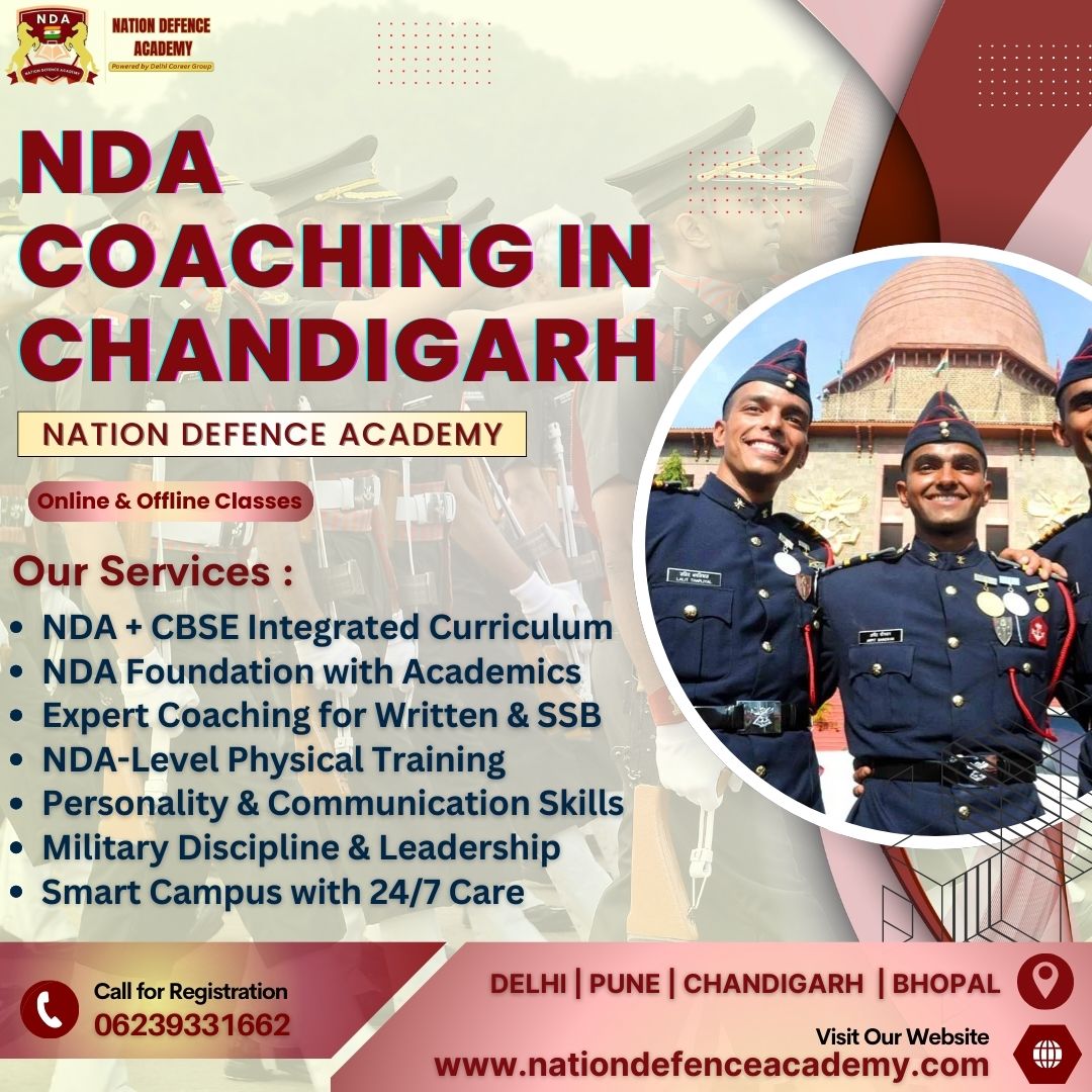  Best NDA Coaching in Chandigarh