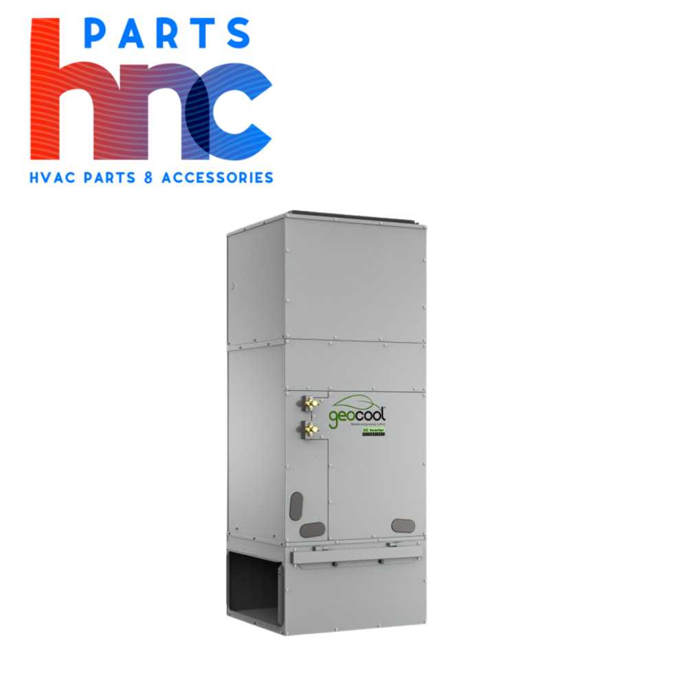  The MRCOOL GCNV-VUAB-3834 GeoCool No-Vac Vertical Upflow with Air Box