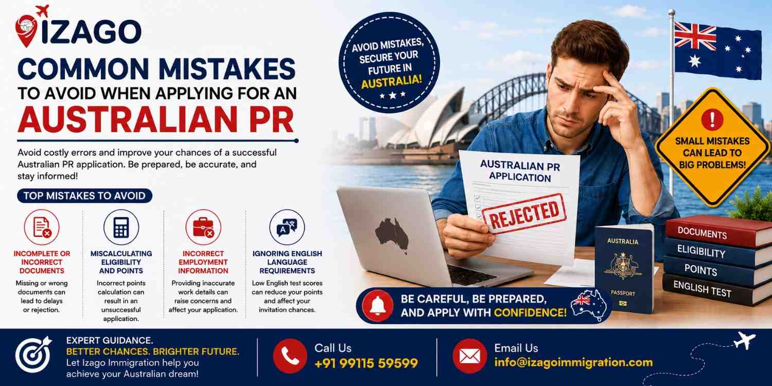  Common Mistakes to Avoid When Applying for Australian PR