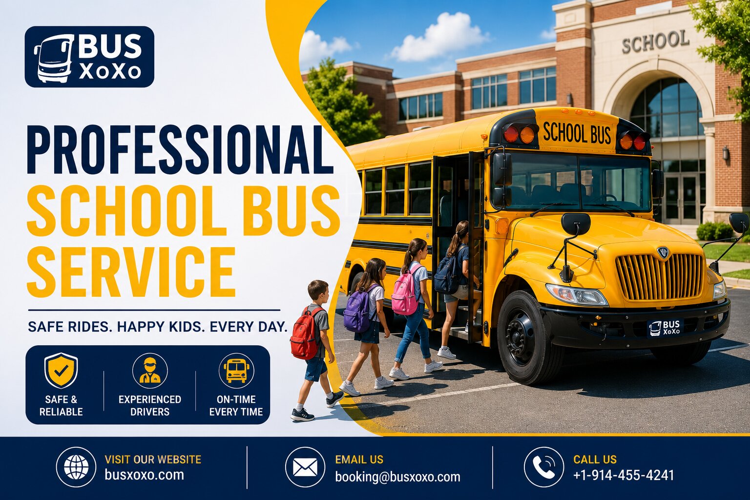  Florida School Field Trip Bus Rental – Safe, Affordable Travel with Busxoxo