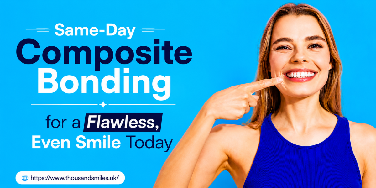  Same-Day Composite Bonding for a Flawless, Even Smile Today