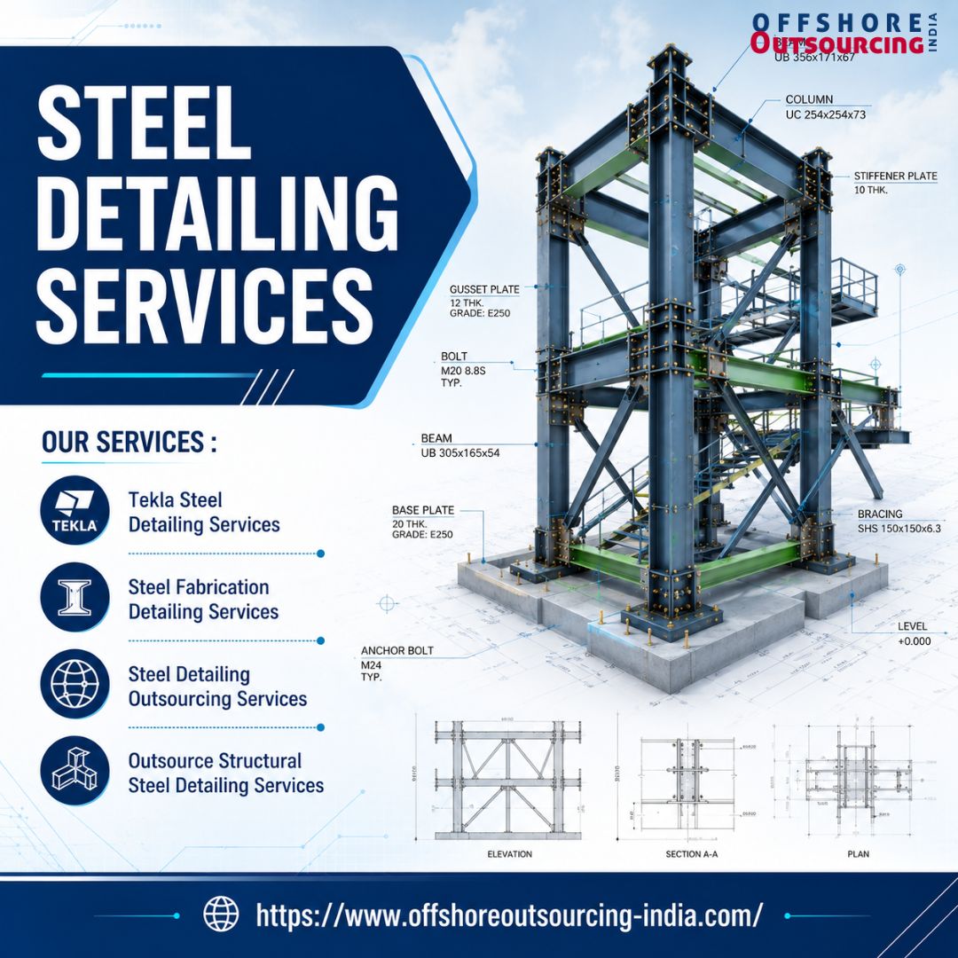  Steel Detailing Services for Structural Steel Projects