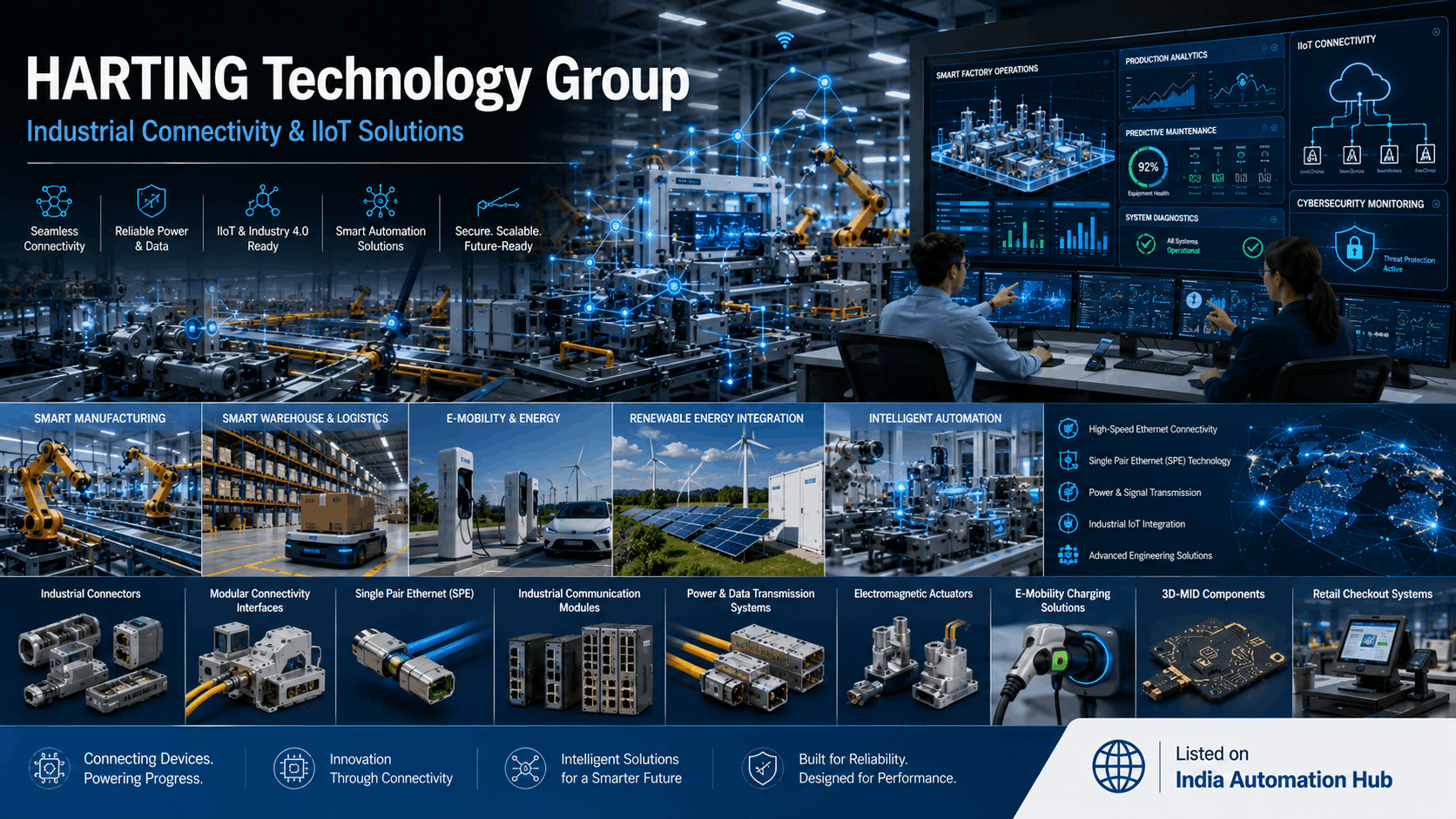  Harting Technology Group — Industrial Connector & Ethernet Connectivity Provider India