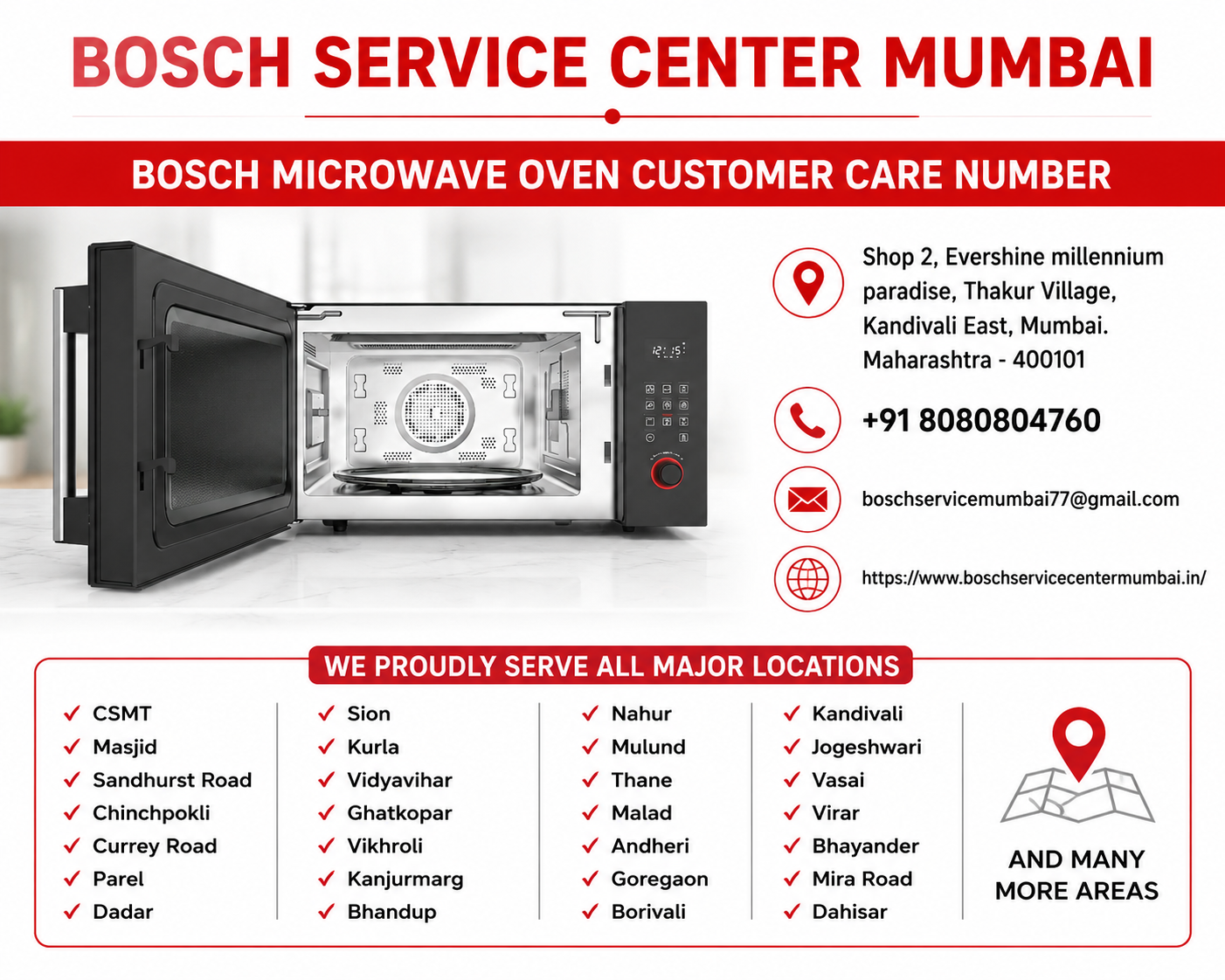  Bosch Microwave Oven Service Center Near Kandivali