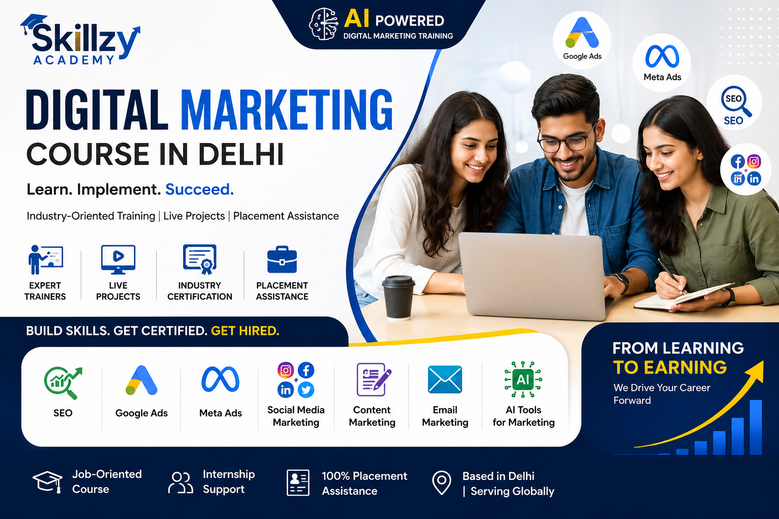  Digital Marketing Training Institute in Delhi – Enroll Now