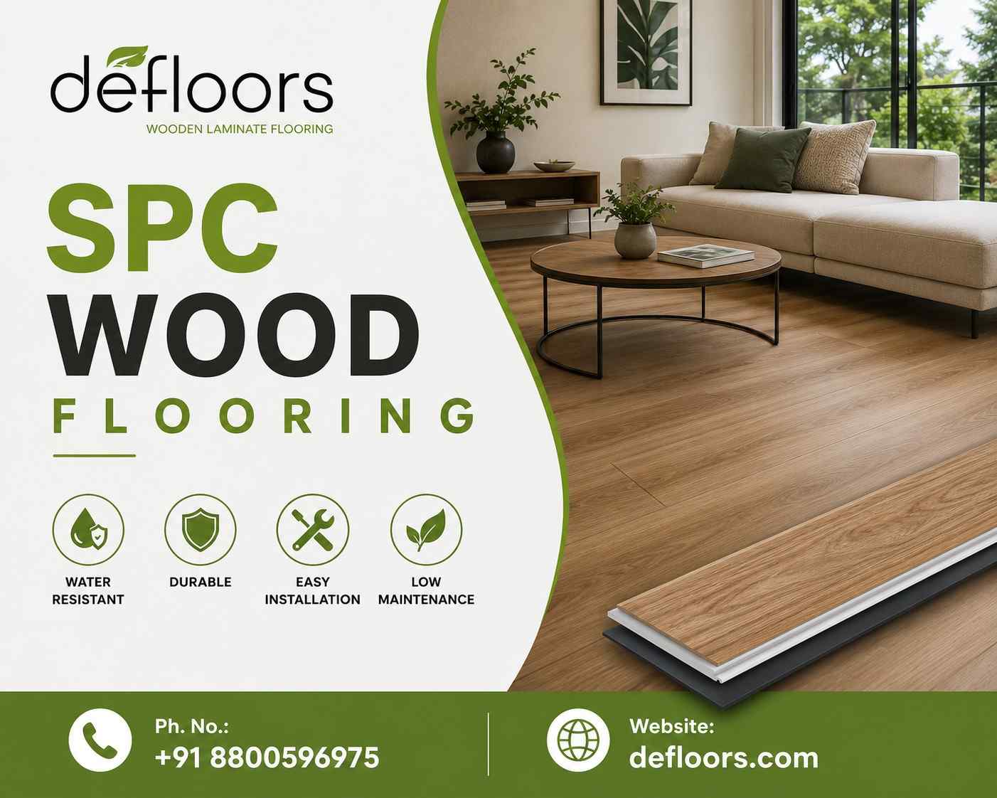  SPC Wood Flooring - Defloors