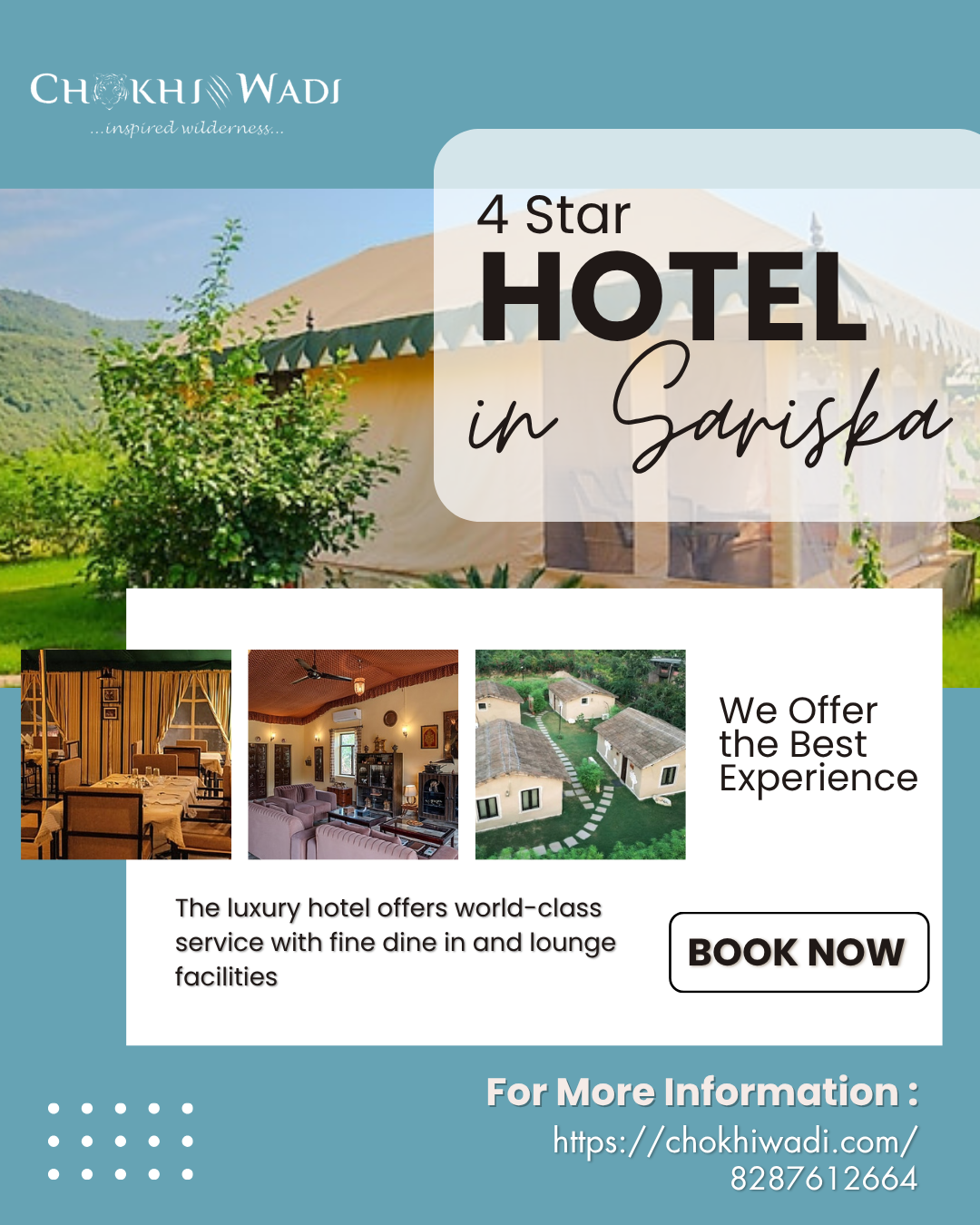  Chokhiwadi – Your Ideal Resort in Sariska for Family & Couples