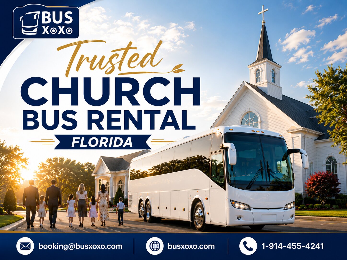  Need Church Bus Rental in Florida? Book Your Bus Today | Busxoxo