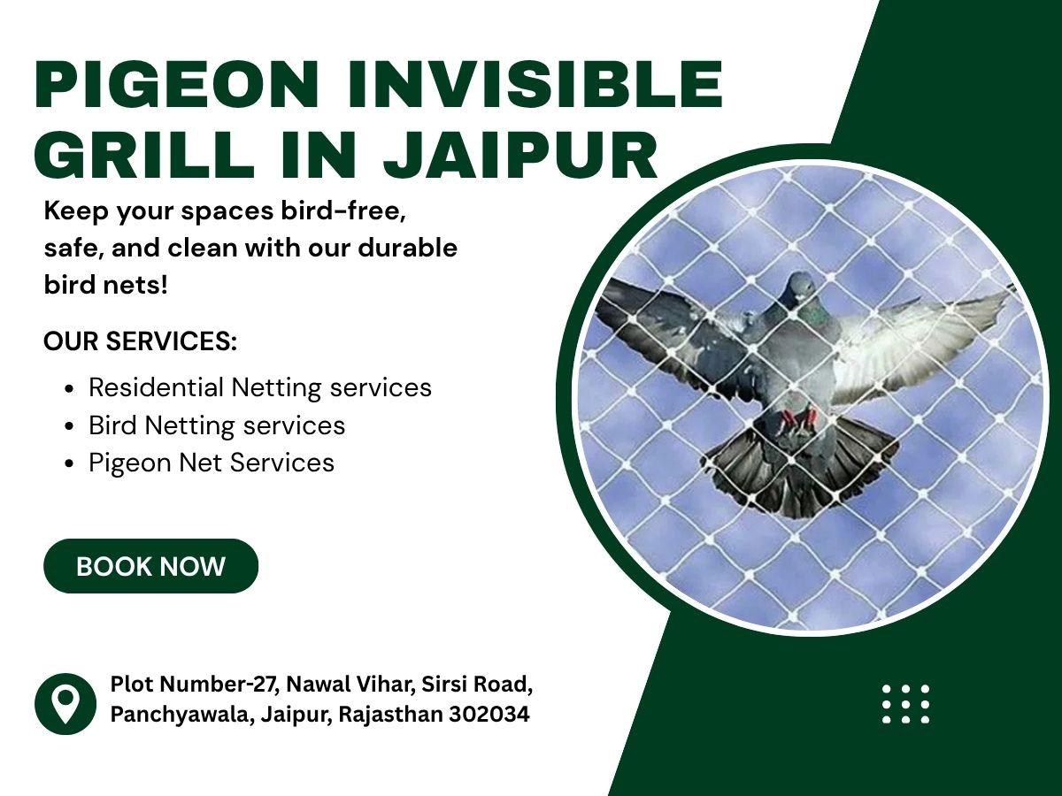  Pigeon Invisible Grill Services in Jaipur