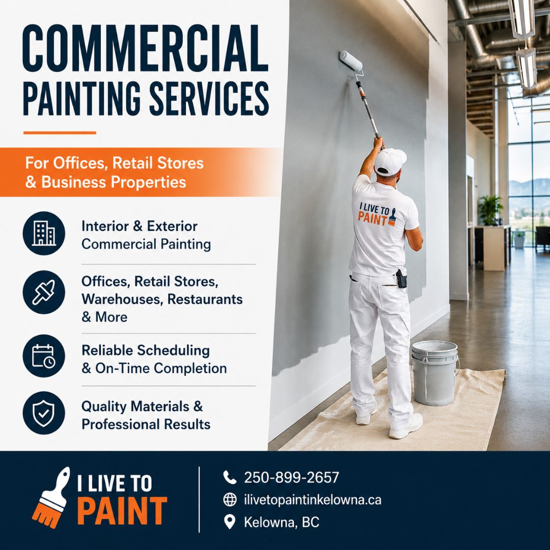  Commercial Painting Services for Offices, Retail Stores & Business Properties