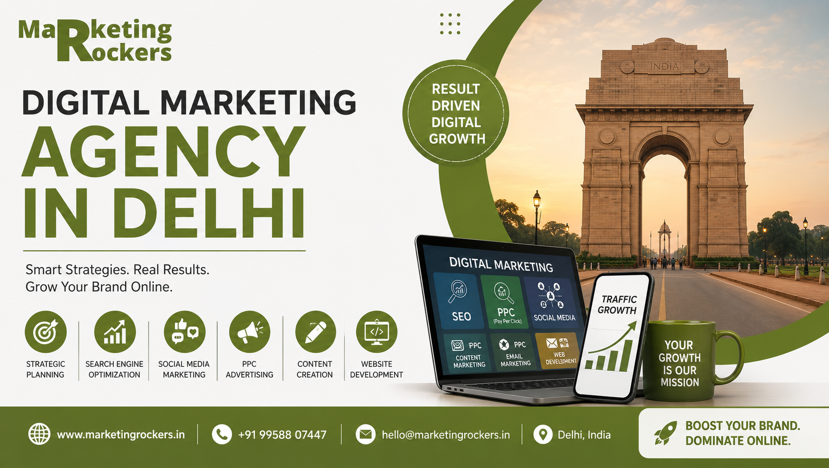  Expert Digital Marketing Agency in Delhi | Marketing Rockers