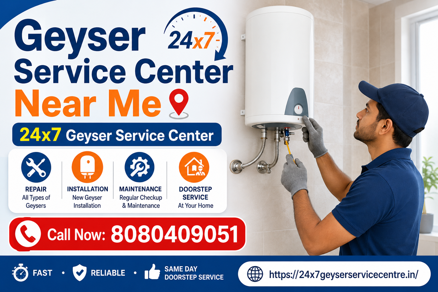  Gas Geyser Repair Center in Dahisar | Expert Care