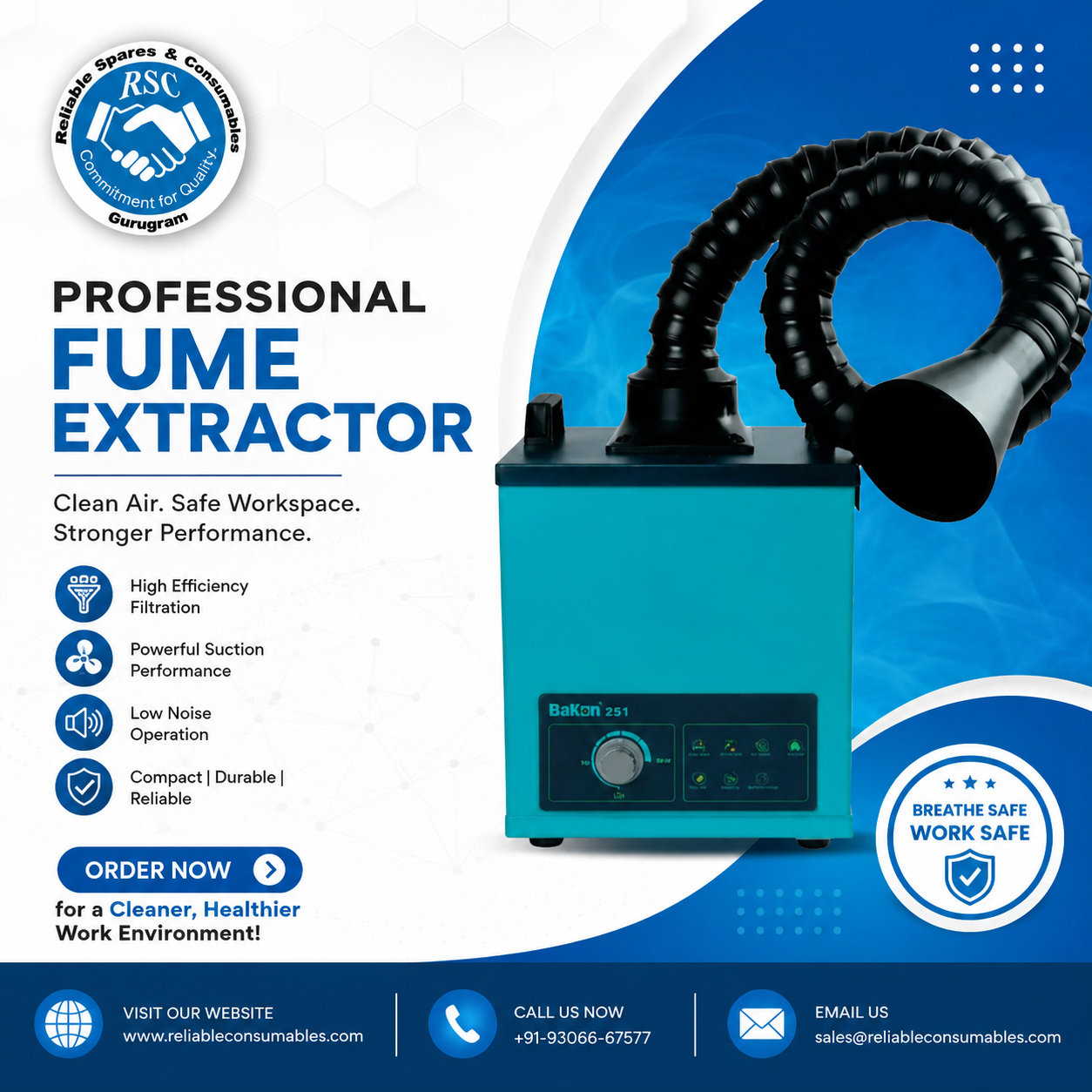  Industrial Fume Extractor Manufacturer for Safe and Efficient Workspaces