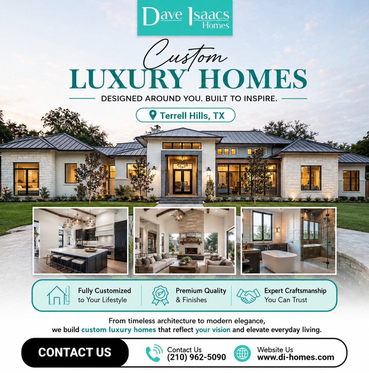  Custom Luxury Homes in Terrell Hills, TX