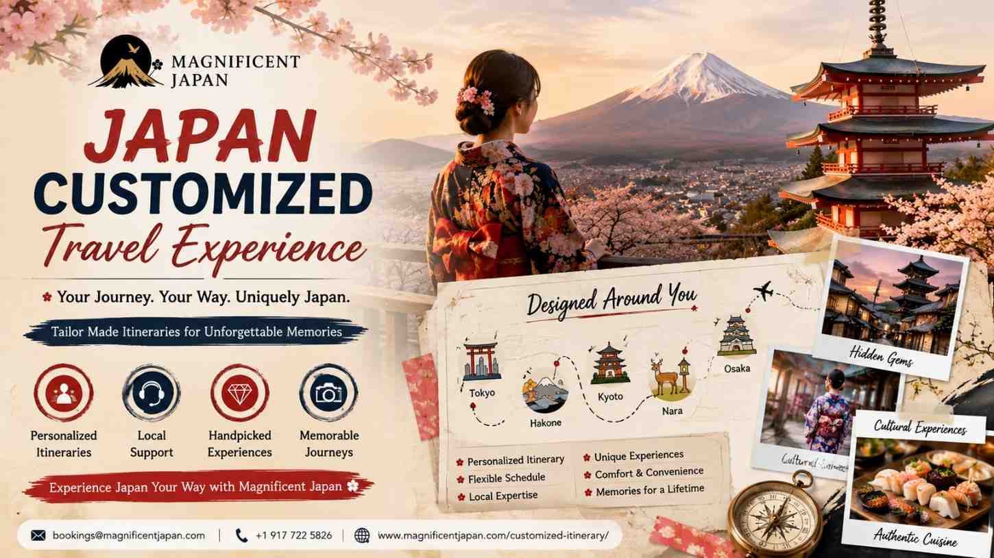  Japan customized travel experience