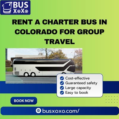  Rent a Charter Bus in Colorado for Group Travel
