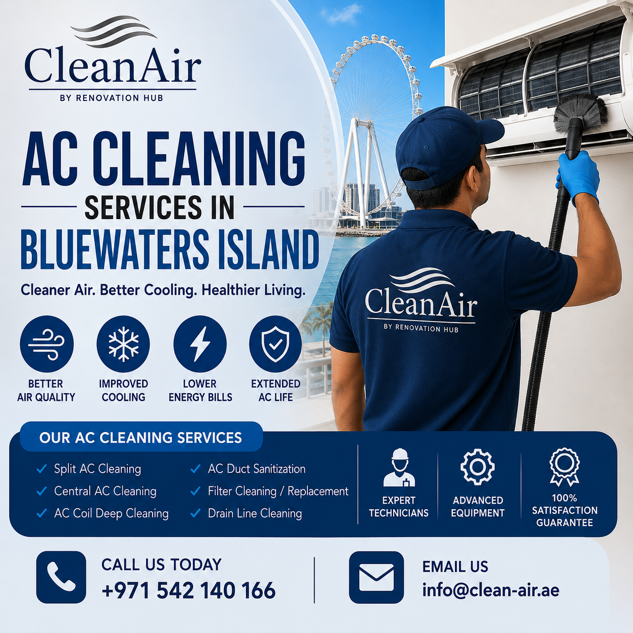  Reliable AC Cleaning Services in Dubai by Certified Experts