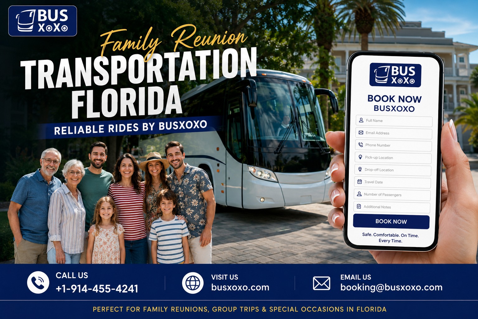  Family Reunion Transportation Florida – Reliable Rides by Busxoxo