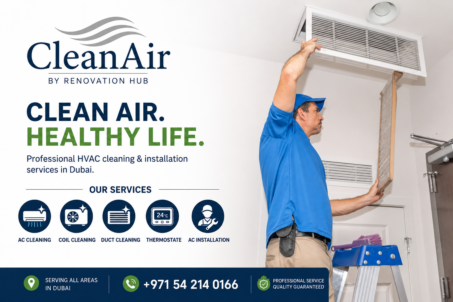  Complete AC Cleaning Services in Dubai to Boost Efficiency