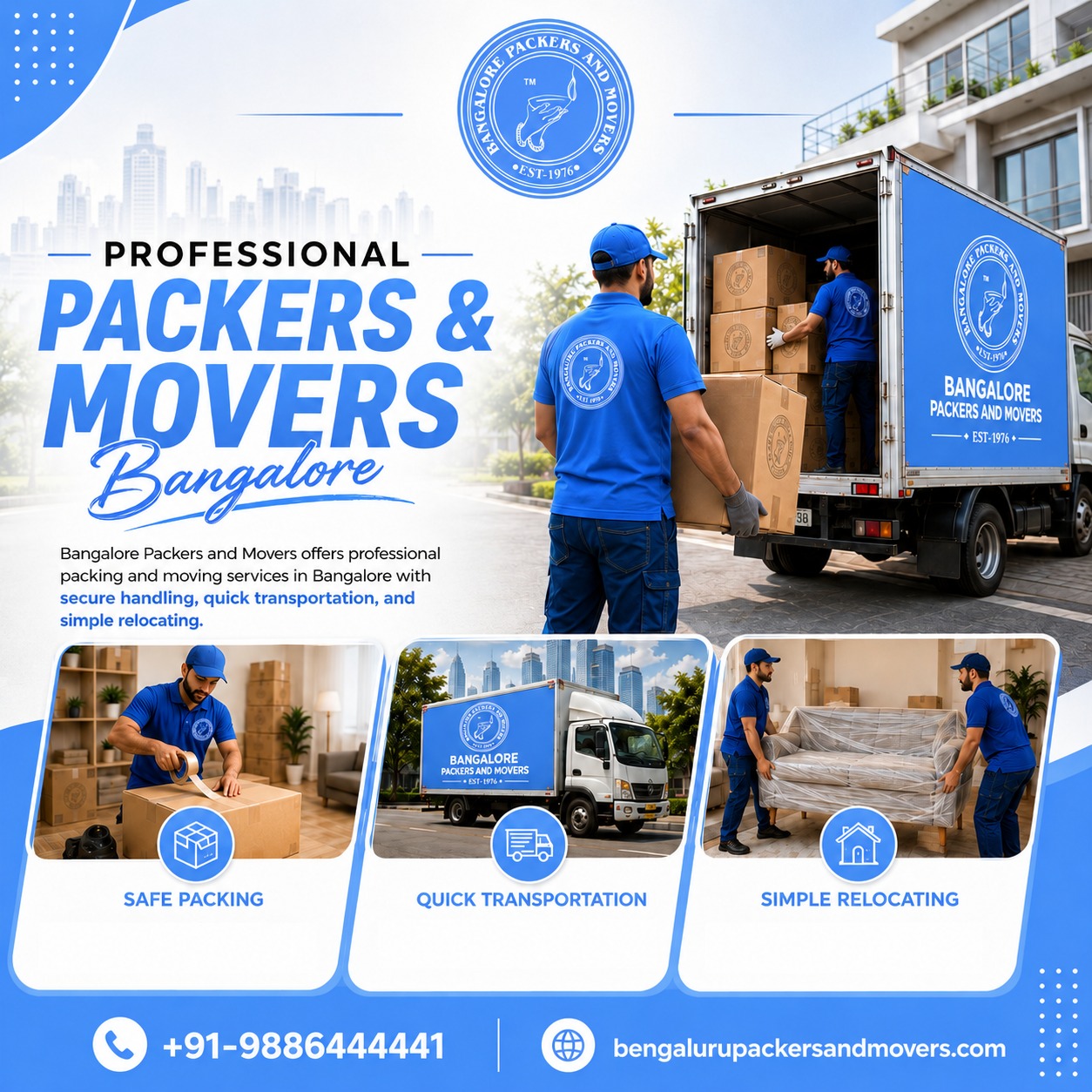  Professional Packers and Movers Bangalore