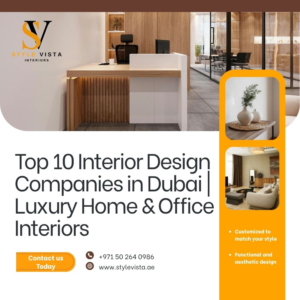  Top 10 Interior Design Companies in Dubai for Office and Commercial Spaces