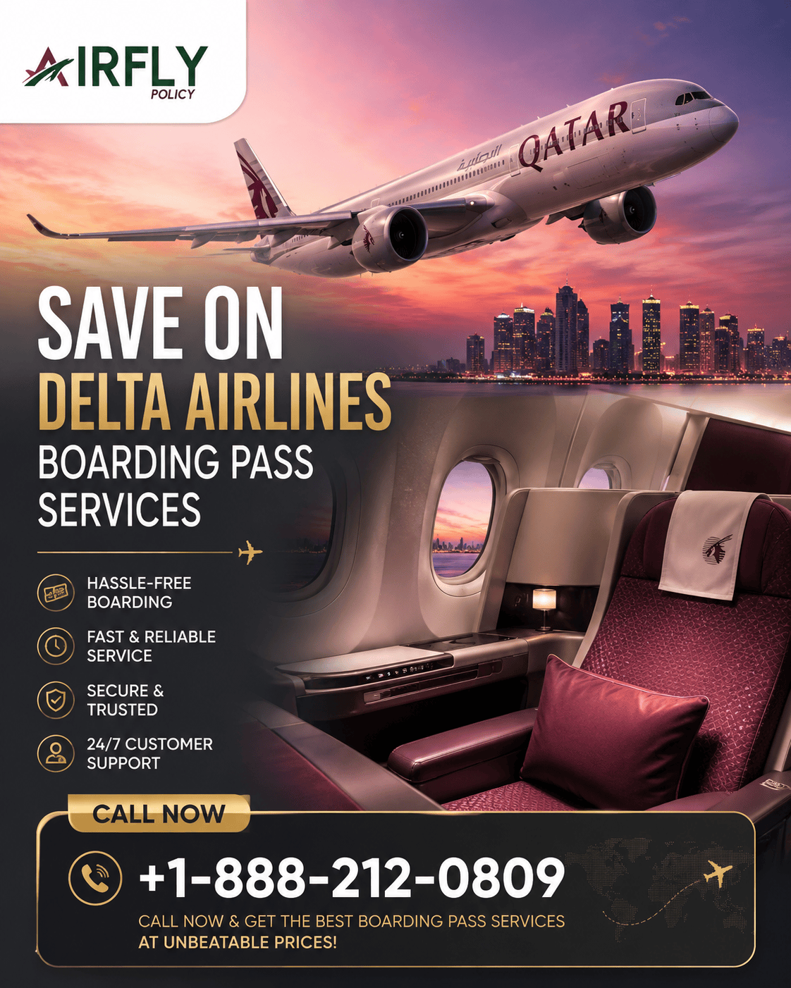  Save on Delta Airlines Boarding Pass Services