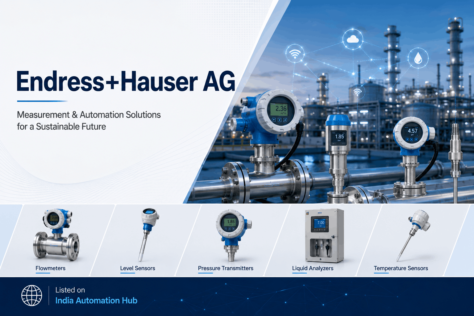 Endress+Hauser — Process Measurement & Instrumentation Provider India