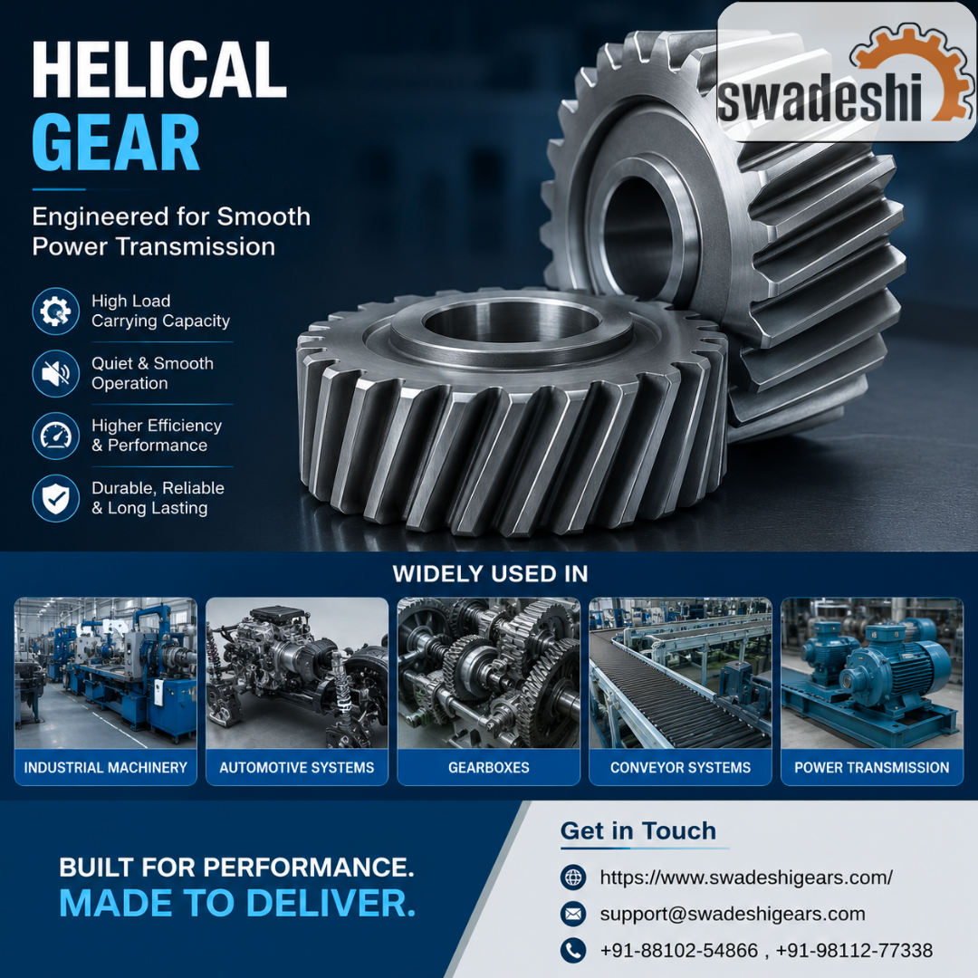  Helical Gear Solutions for Industrial Applications