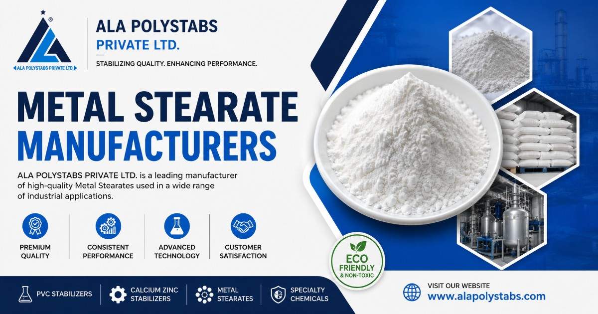 Why Choose Metal Stearate Manufacturers?