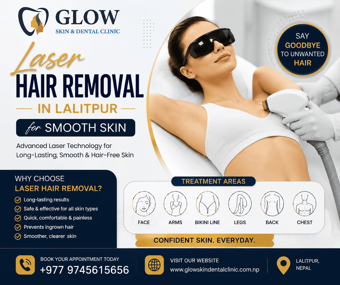  Laser Hair Removal in Lalitpur for Smooth Skin