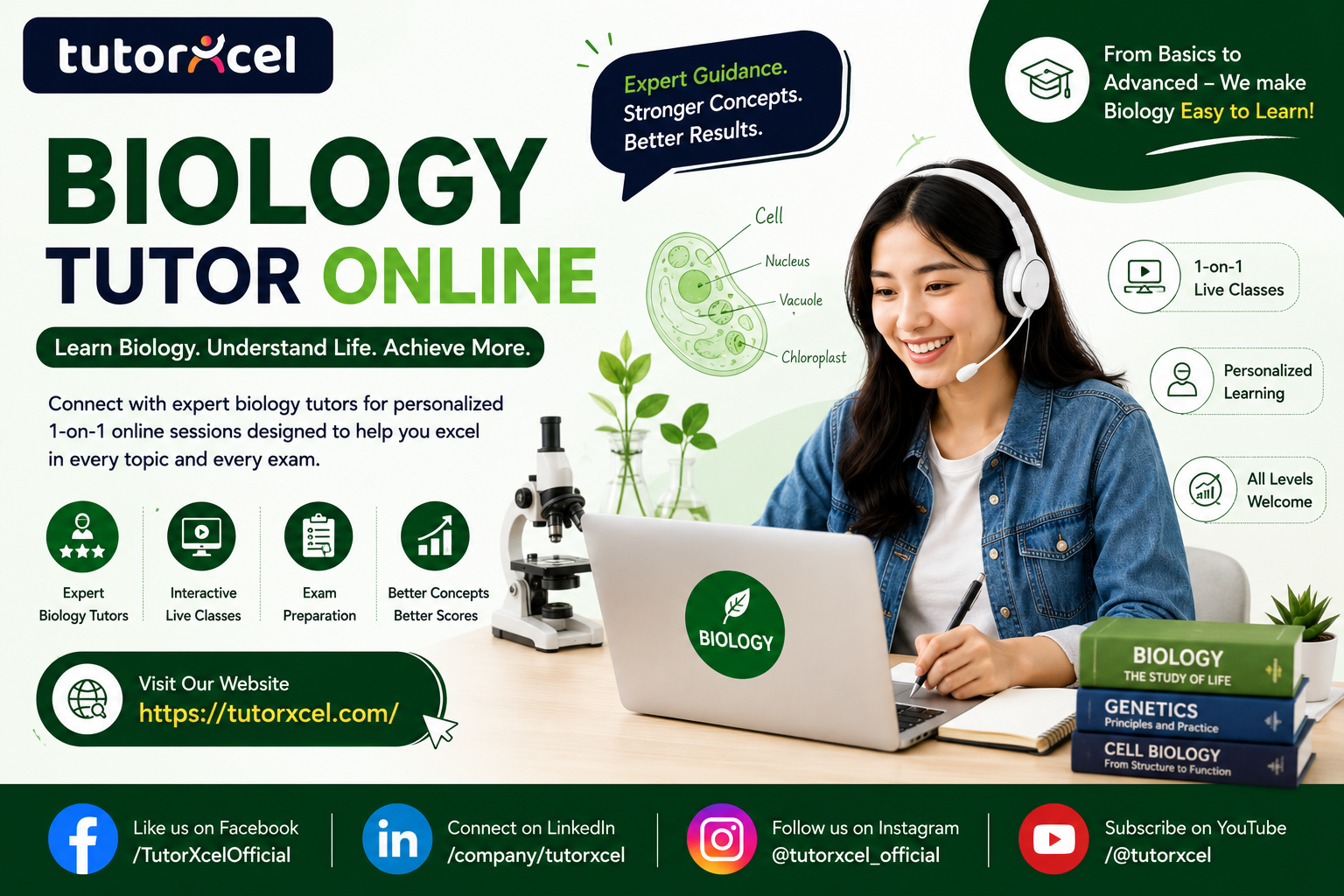  Achieve Better Results with TutorXcel Biology Tutors