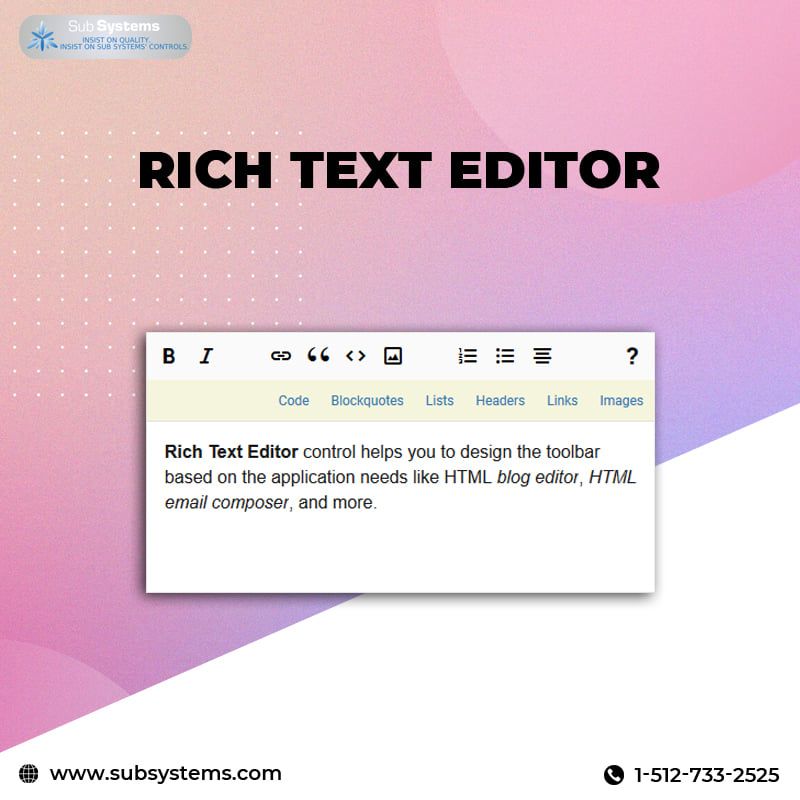  Create, Load and Modify rich text documents with Rich Text Edit Control
