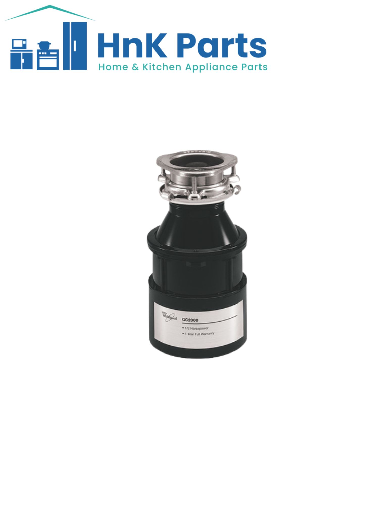  Whirlpool W11316362 1/2-HP Disposer