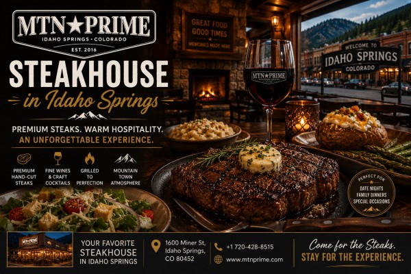 MTN Prime - Best Steakhouse in Idaho Springs
