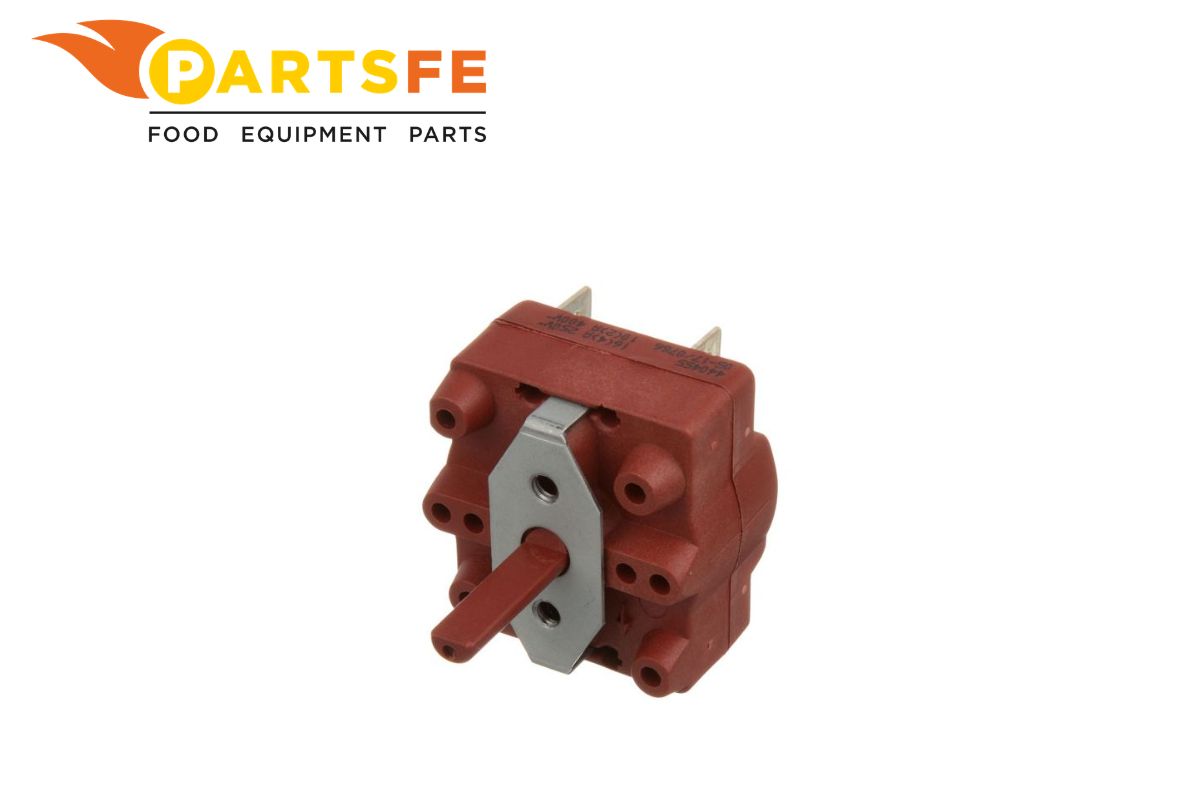  Duke 600541 Oven 3-position Rotary Switch W/6 Term D Stem 20A 120-240V