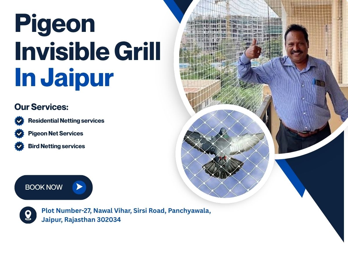 Pigeon Invisible Grill in Jaipur Home Shield
