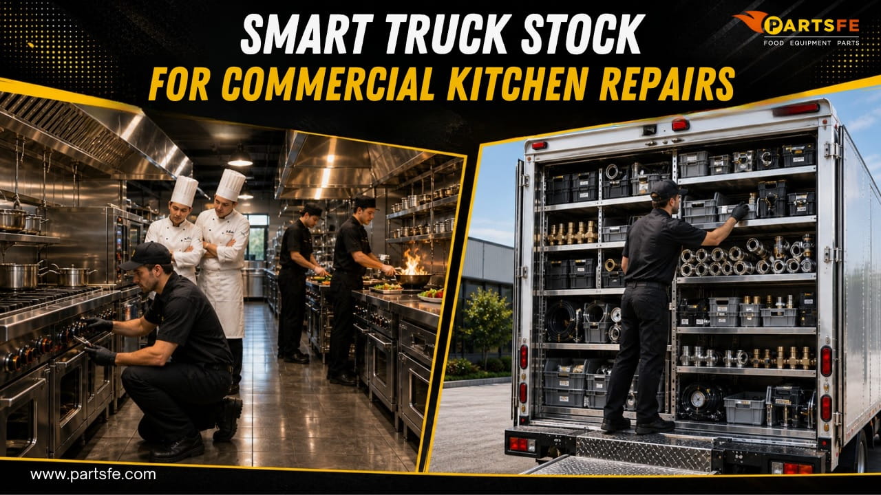  Truck Stock Parts for Commercial Kitchen Repairs