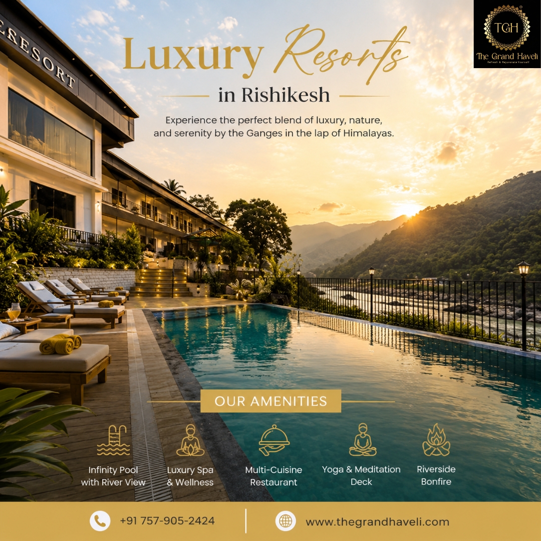  Luxury Resorts in Rishikesh
