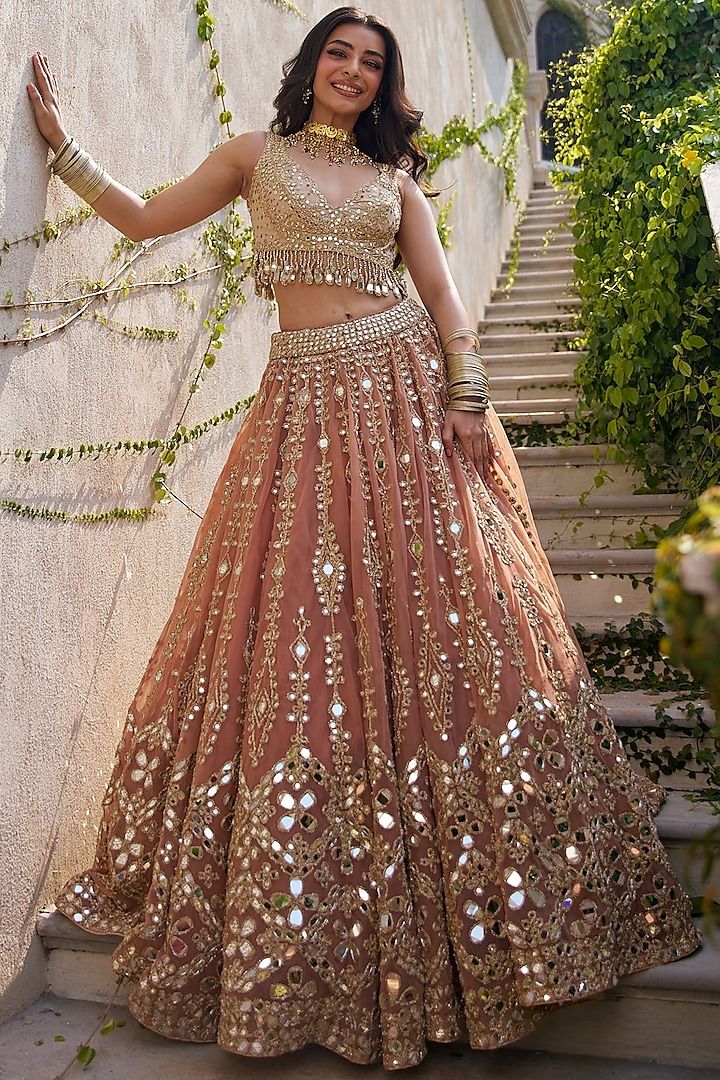  Mirror Work Lehenga