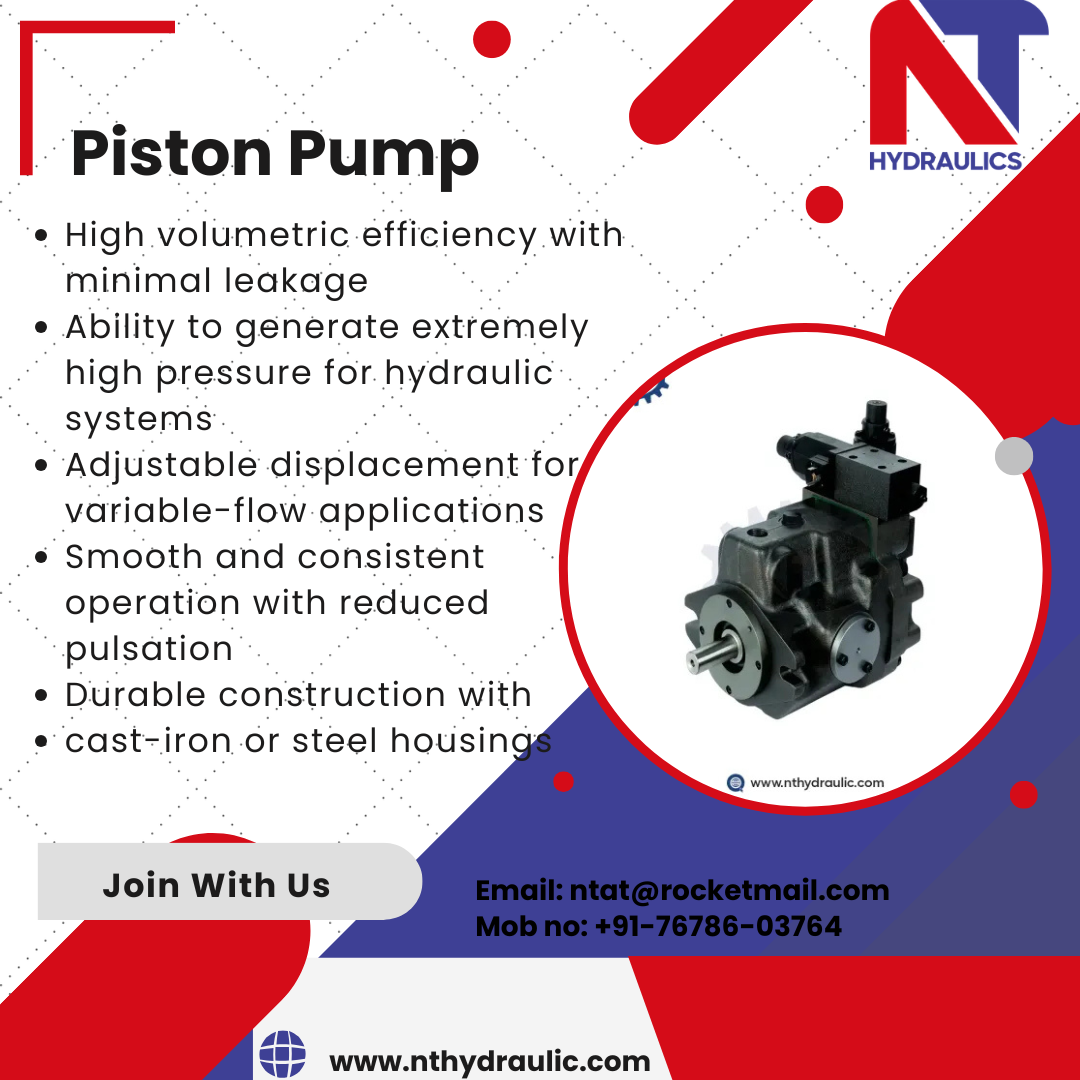  Premium Piston Pump Solutions in India