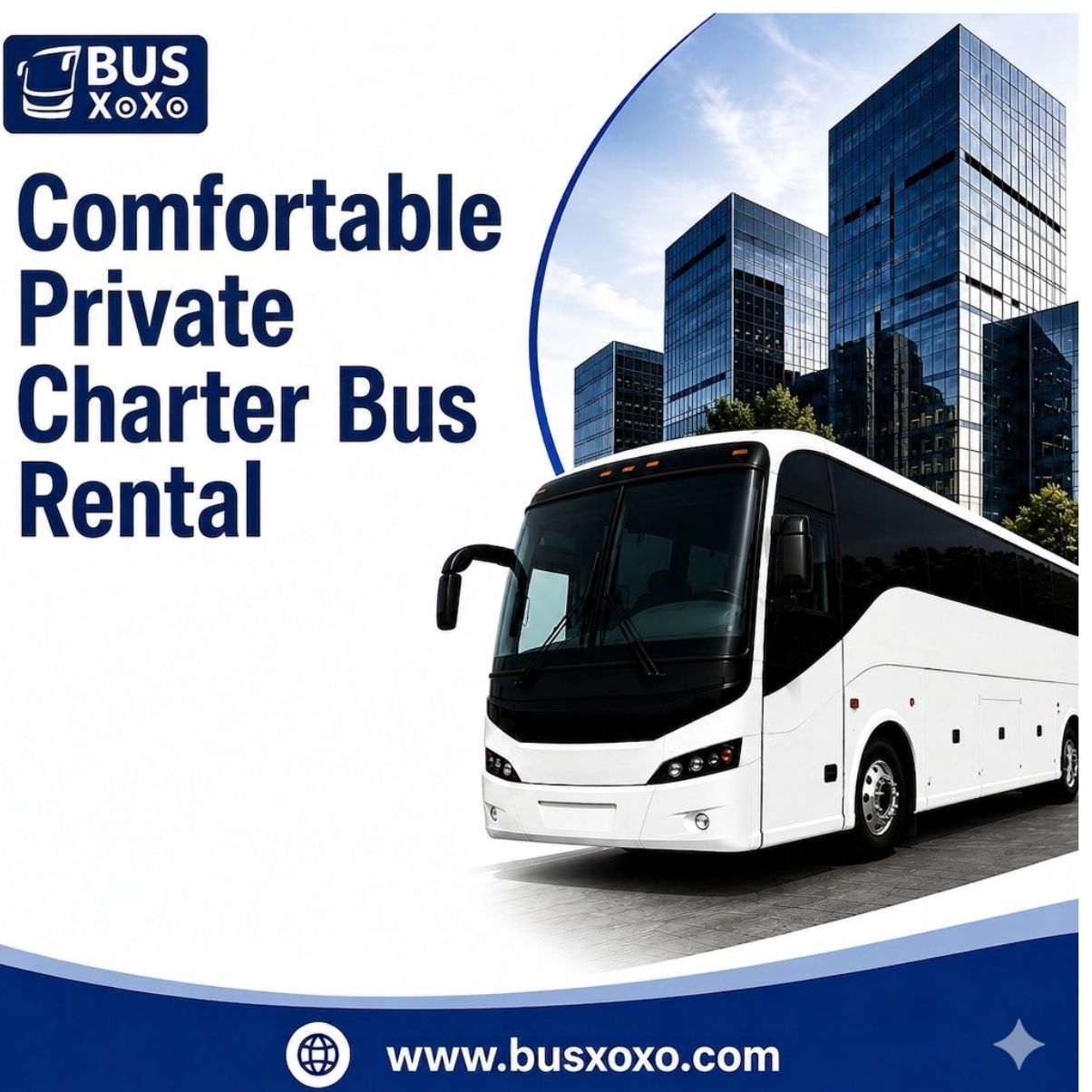  Comfortable Private Charter Bus Rental