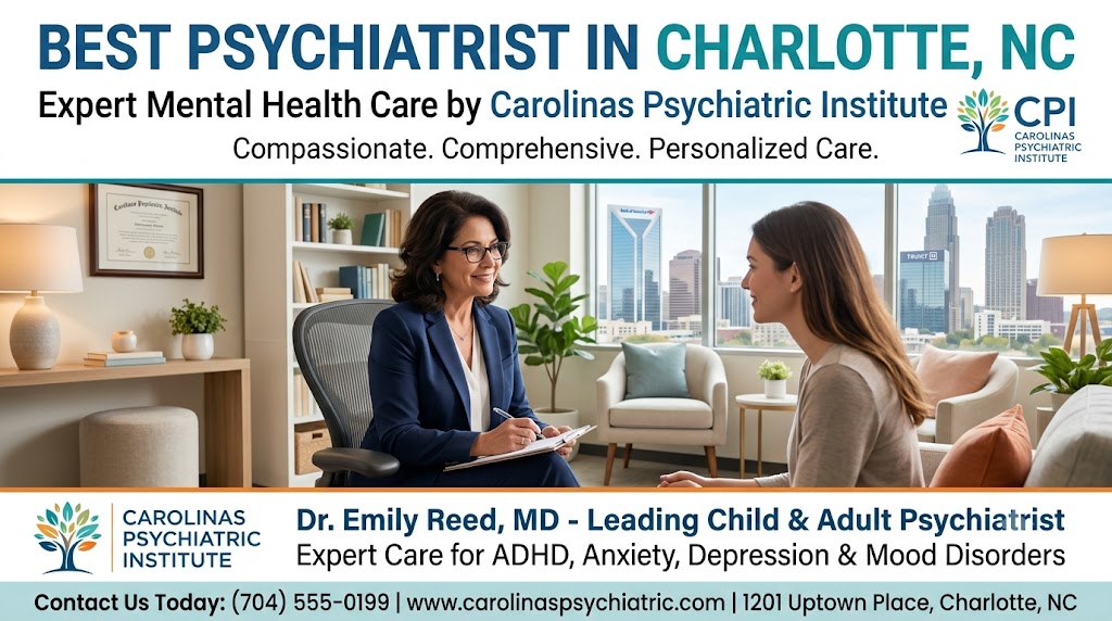  Best Psychiatrist in Charlotte NC - Carolinas Psychiatric Institute