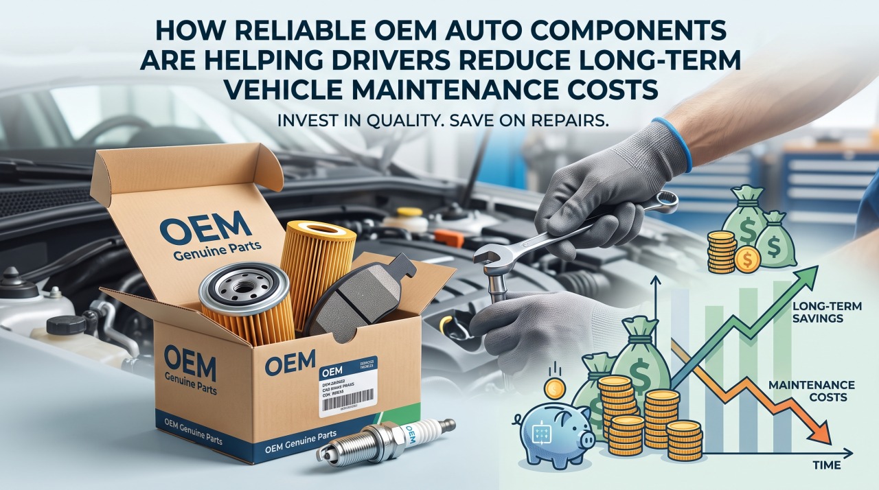  How Reliable OEM Auto Components Are Helping Drivers Reduce Long-Term Vehicle Maintenance Costs
