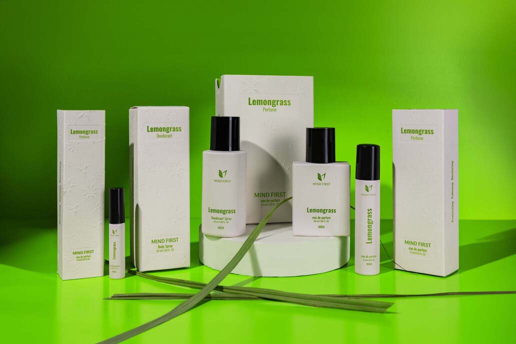  Lemongrass Natural Perfume & Deodorant — Fresh, Restoring, 100% Natural