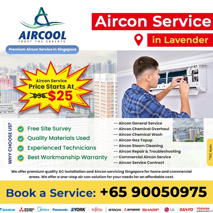  Aircon service in Lavender