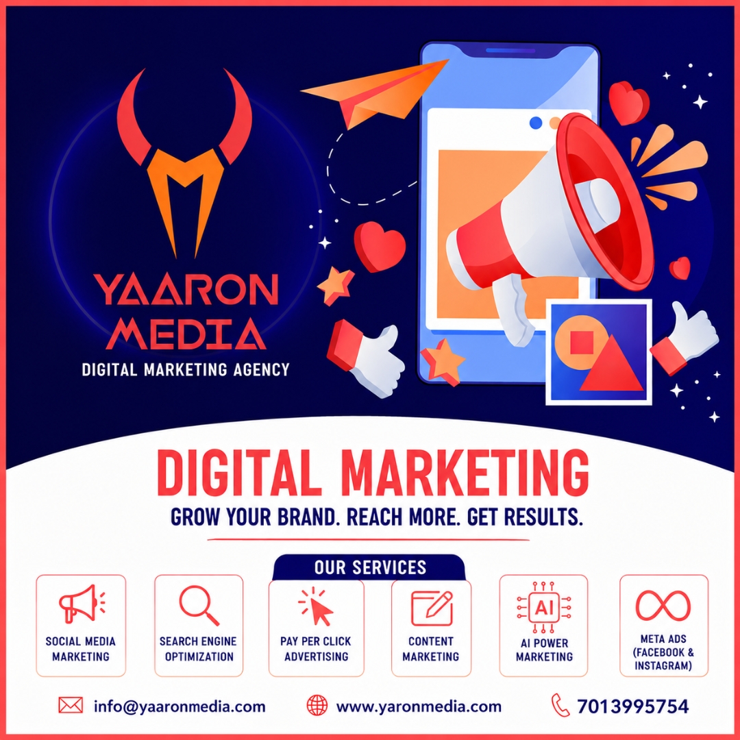  social media marketing services in Hyderabad | Yaaron Media
